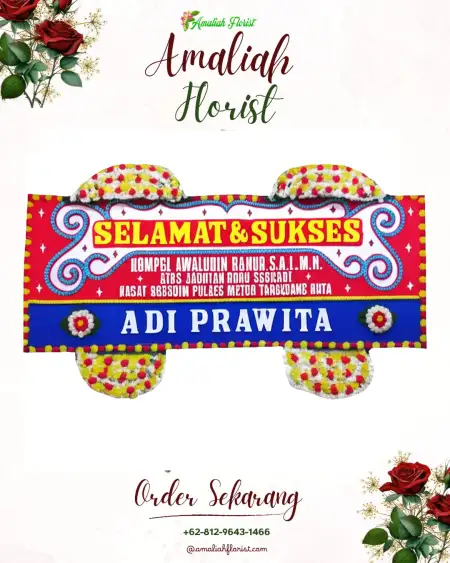 Papan Bunga Ucapan Selamat Bojongsalam